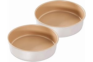 Prepare the perfect confection with the Nordic Ware Natural Aluminum Cake Pans...