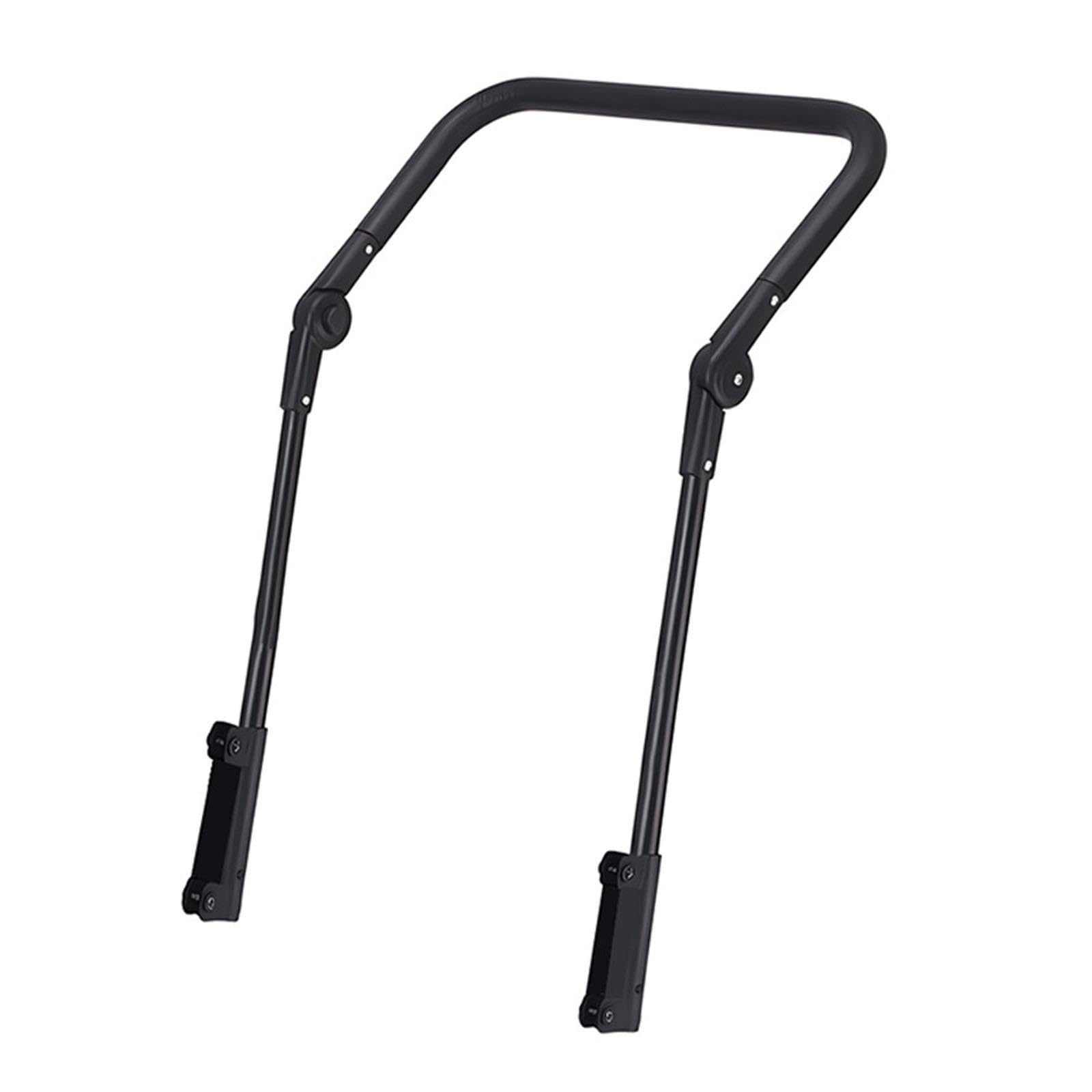 perfk Mango de Empuje para Carro Plegable, Accesorio para Mango de Carro de Acampada, Carro utilitario Plegable y extraíble, Mango para Carrito de Playa