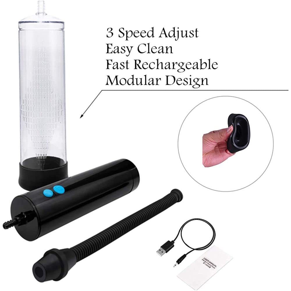 Automatic Penis Pump Vacuum Enlarger - Developer System By Pumped (Anonymous Shipping)-536376