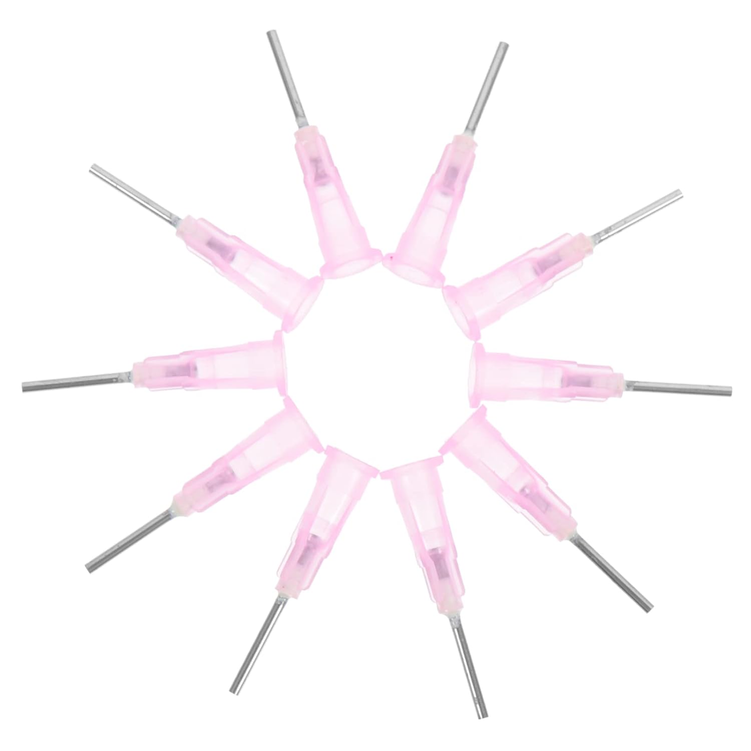 ULTECHNOVO Glass Filter Tips 100pcs Industrial Dispensing Needles Blunt Tip Needles Multi