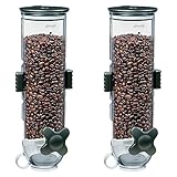 ZevrO KCH-06138 Indispensable SmartSpace Wall-Mounted 13-Ounce Dry-Food Dispenser (Pack of 2)