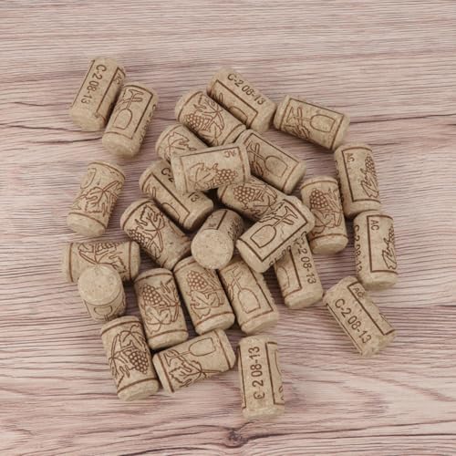 100 tapones de corcho elástico para botellas de vino y decoración de cocina 8
