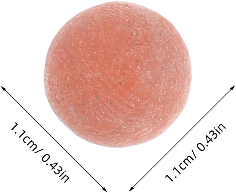 GANAZONO Colorful Calcined Clay Pebbles for Indoor Plants and Succulent Hydroponics, Large 11-12mm Decorative Terrarium Gravel for Garden Soil and Drainage, 1lb Pack