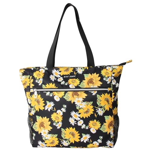 Sac de plage Betsey Johnson grand format zippé fini les sacs lourds pour le sport