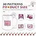 Valentine's Day UV DTF Stickers - 30 Sheets Pink Nurse LPN UV DTF Cup Wraps for 16 20 oz Glass, Cute Bear Truck Heart Cold Transfer Decal for DIY Water Bottle Decoration Gift for Nursing