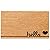 Theodore Magnus Natural Coir Doormat with Non-Slip Backing - 17 x 30 - Outdoor / Indoor (Natural - Hello Love)