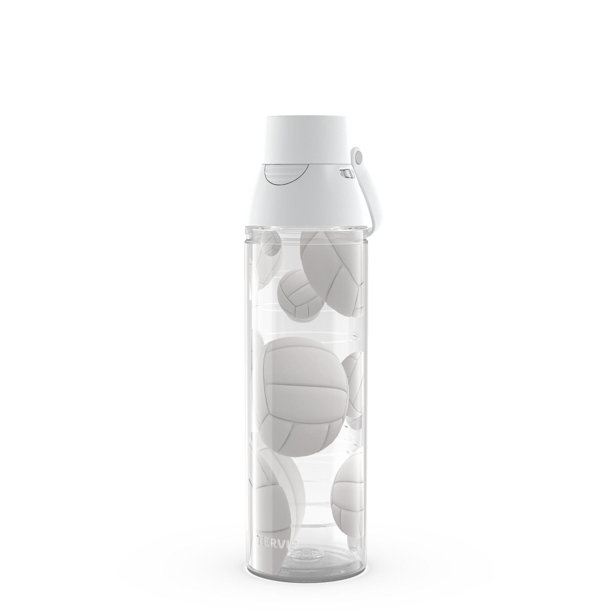 Tervis Serving It Up Volleyball Made in USA Double Walled Insulated Tumbler Travel Cup Keeps Drinks Cold & Hot, 24oz Venture Lite Water Bottle, Classic
