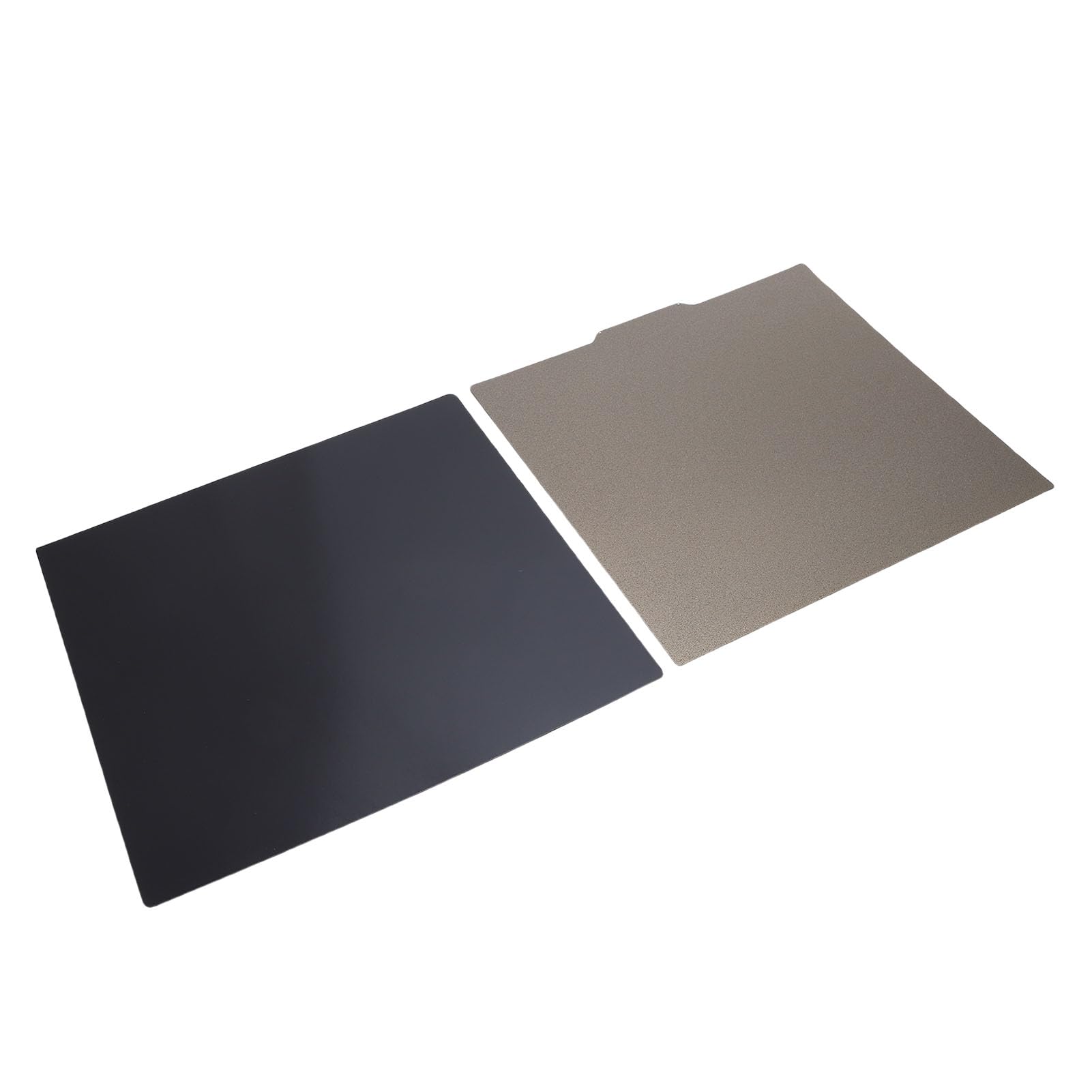 Fafeicy Płyta Montażowa Drukarki 3D 330x310mm Dwustronna Matowa, Teksturowana, Elastyczna Platforma do Drukowania dla Akcesoriów do Drukarek MEGA X