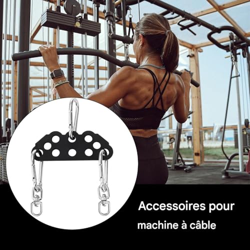 Machine à câble et barre de traction pour entraînement complet