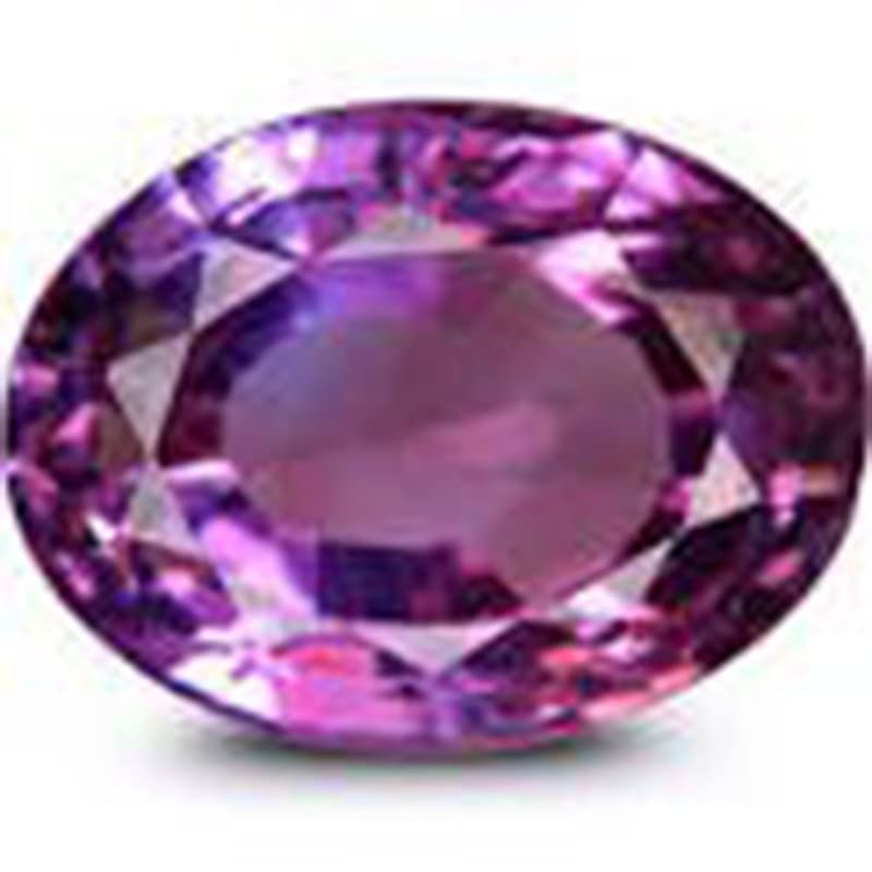 Améthyste pierre précieuse ovale Kathela violet africain pour création de bijou