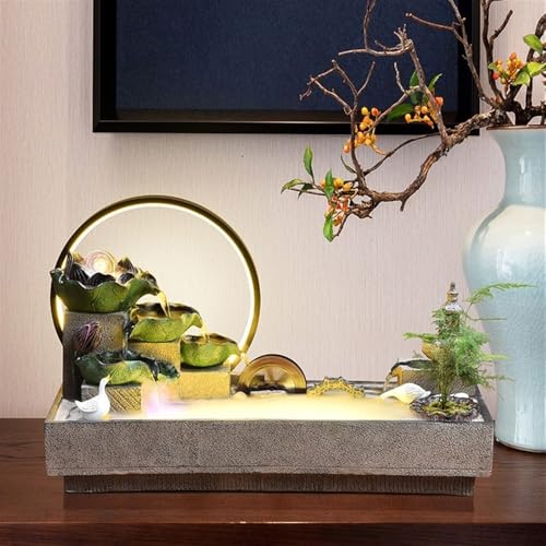Fontaine à eau de table ornement zen idéal comme cadeau de maison - 8