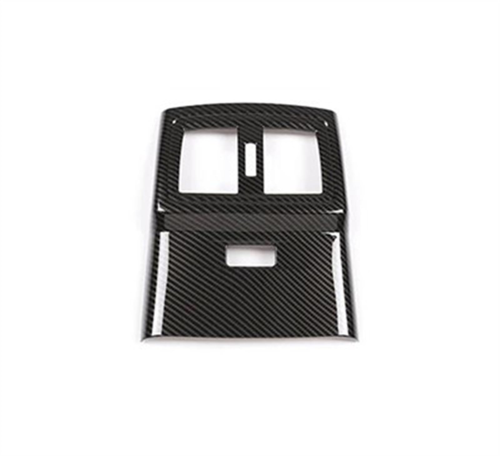 Csspdm H Abs Carbon Fiber Car Rear Row Air Conditioner Outlet Frame Decorative Sticker For X1 F48 X2 F47 2016-2021(H)