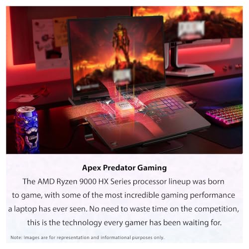 Image of Lenovo Legion Pro 5 Gen 10 Gaming Laptop, AMD Ryzen 9-9955HX, 32 GB DDR5 RAM, 1 TB PCIe SSD, 16 inch WQXGA (2560x1600) 165Hz, Nvidia G-Force RTX 5070, 24-Zone RGB Backlit, W11 Home, Black Traix Mousepad