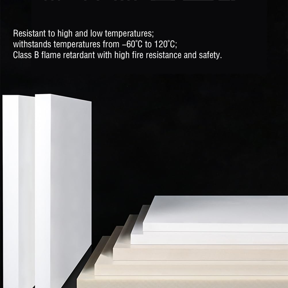 Nylon Plastic Sheet Strong Machinable Engineering Slab for Replacement Parts and Industrial Use,200mmx300mmx35mm