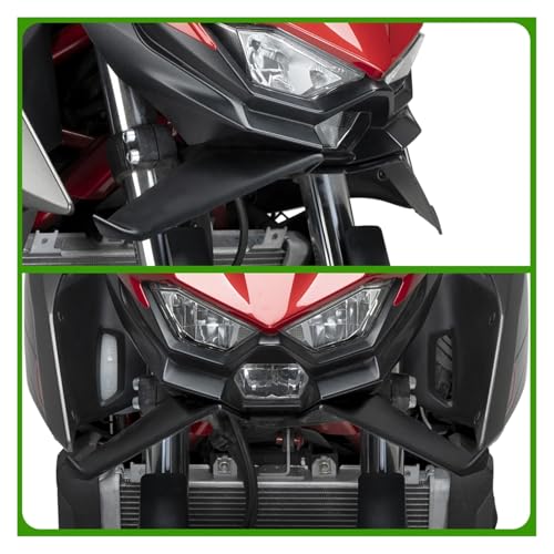 Z500 2024 2025 kit ailes de carénage spoiler frontal moto - 3