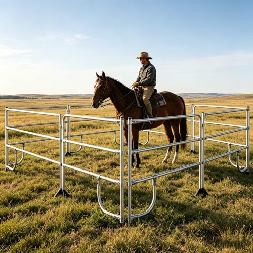 Foldable Stainless Steel 12×12 Corral