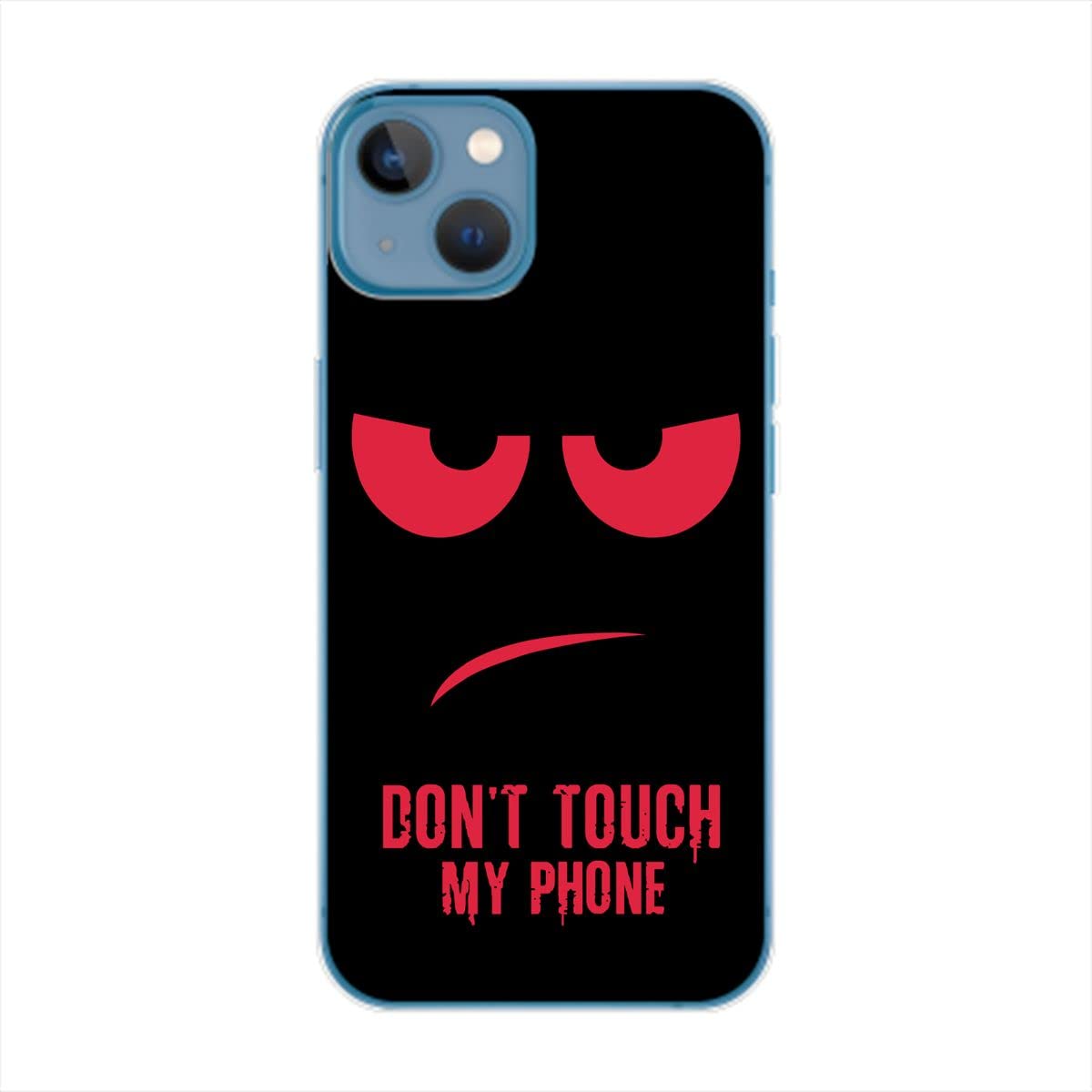 Coque iPhone 14 rouge抗震TPU coque de protection fine résistante aux rayures
