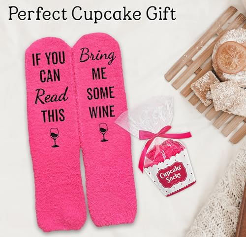 Image of VICRAZY Wine Gifts for Men, Women - Funny Socks - Gifts for Lovers - Stuff, Stocking Stuffers