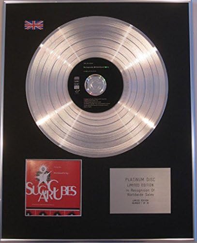 SUGARCUBES (BJORK) - Limited Edition CD Platinum Disc