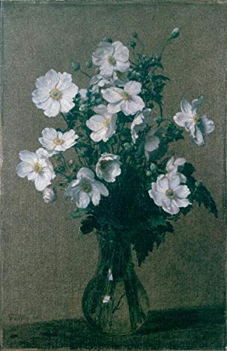 Vase à fleurs Henri Fantin Latour une toile pleine de poésie
