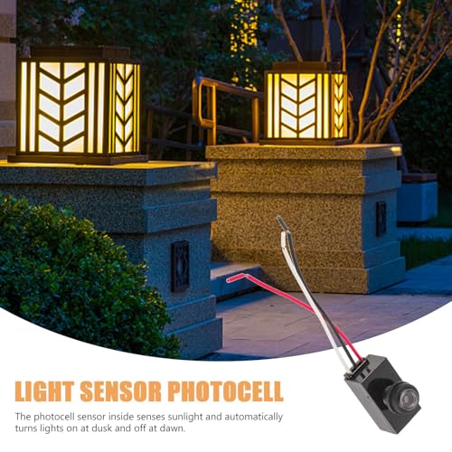 Sensor de luz automático para iluminación interior y exterior Ipetboom con fotocélula 7