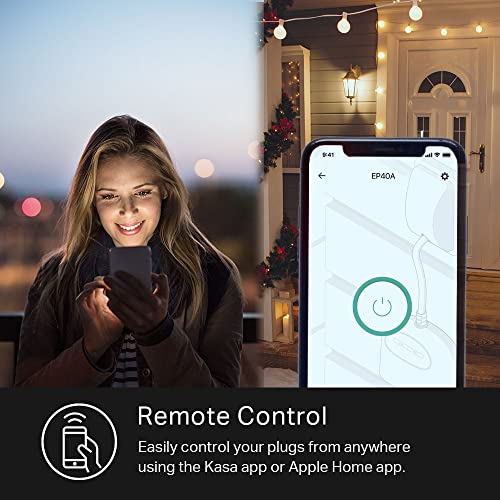 Kasa Smart EP40A Kasa Apple Homekit Outdoor Smart Plug thumb #6