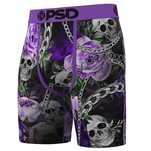 PSD Men's Boxer Briefs - Rose Doom, 7 Inch Inseam, Moisture-Wicking, 4-Way Stretch, Boxer Briefs for Men, X-Large2