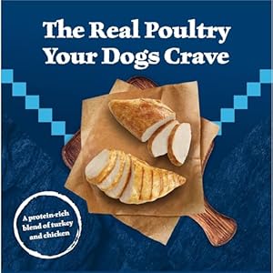 Blue Buffalo Wilderness Pure Excessive-Protein & Grain-Free Moist Meals for Puppies, Turkey & Hen, 12.5-oz. Cans, 12 Depend