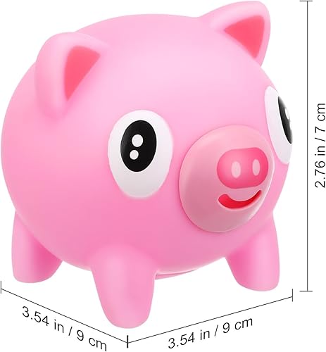 Miniatura 2 de Adorable Juguete de Látex Gritón para Escritorio, Juguete de Descompresión Animal para Adolescentes, Toystongue Cerdo Pelota para Niños, Juegos