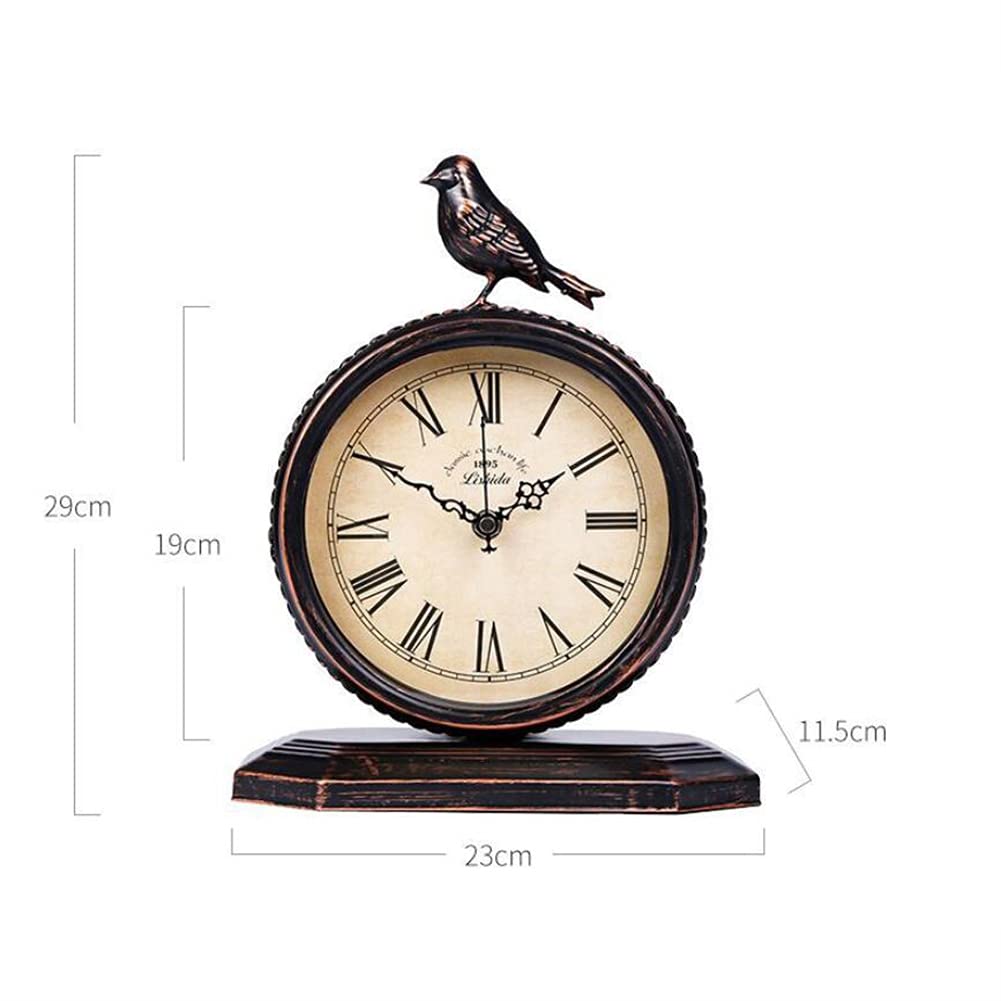 Amazon.co.jp: 置き時計、ヴィンテージサイレントベッドサイド