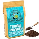 🌱 NUTRE Y FORTALECE LA PLANTA: Auguste quería que las plantas de su hostal parisino fueran grandes, robustas, verdes y floridas. De todos modos, quería que fueran como él, en perfecto estado de salud. Por eso su suelo contiene fertilizantes que garantizan un desarrollo armonioso durante muchos meses. Su estructura sutil mejora el drenaje y ayuda a mantener una buena porosidad y reduce la frecuencia de riego.