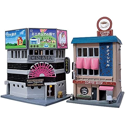 トミーテック(TOMYTEC) Building Collection 317869 Tatekore 169 Mini Theater Coffee Shop Diorama Supplies Cover