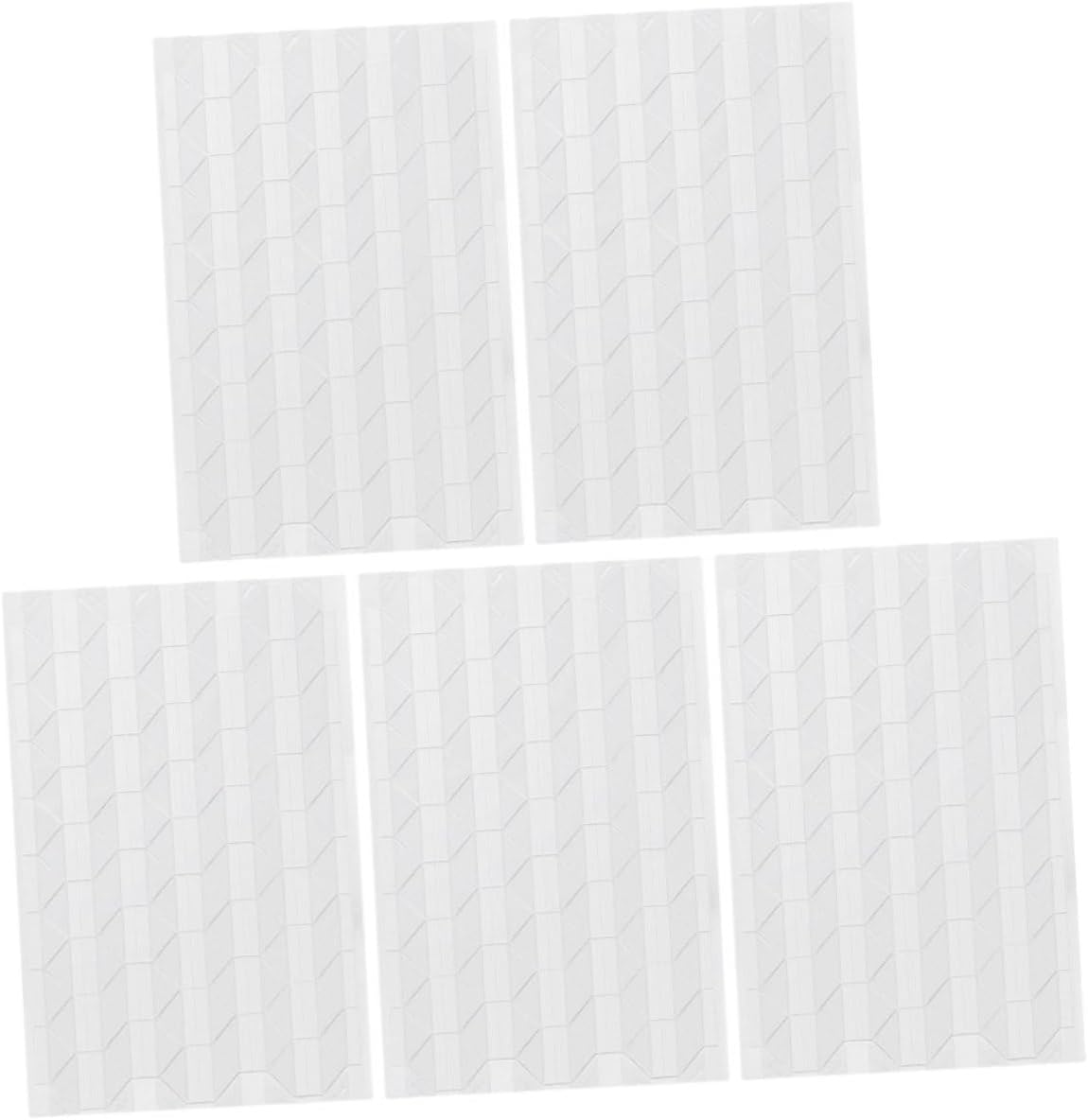 Gogogmee Secure Photo Mounting Corners 5 Sheets of Sticker Adhesives for Scrapbook DIY Photo Album