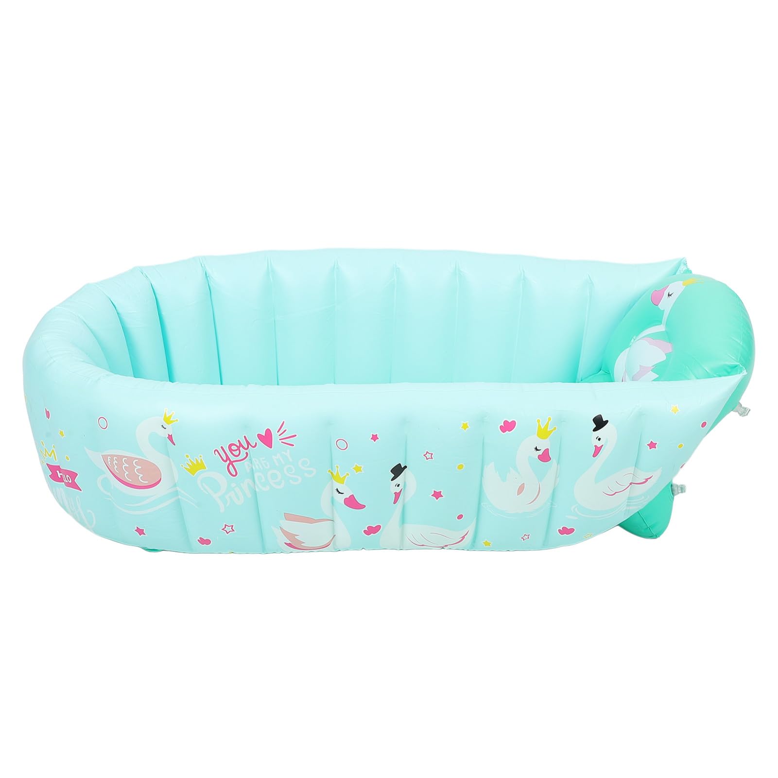 Bañera inflable de interiores para el baño divertido de bebés y niños 8