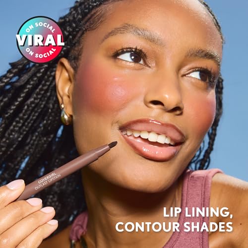Covergirl Outlast Lipstain, 72 Iconic Darling, Smooth Application, Precise Pen-Like Tip, Transfer-Proof, Satin Stained Finish, Vegan Formula, 0.06oz - image 3