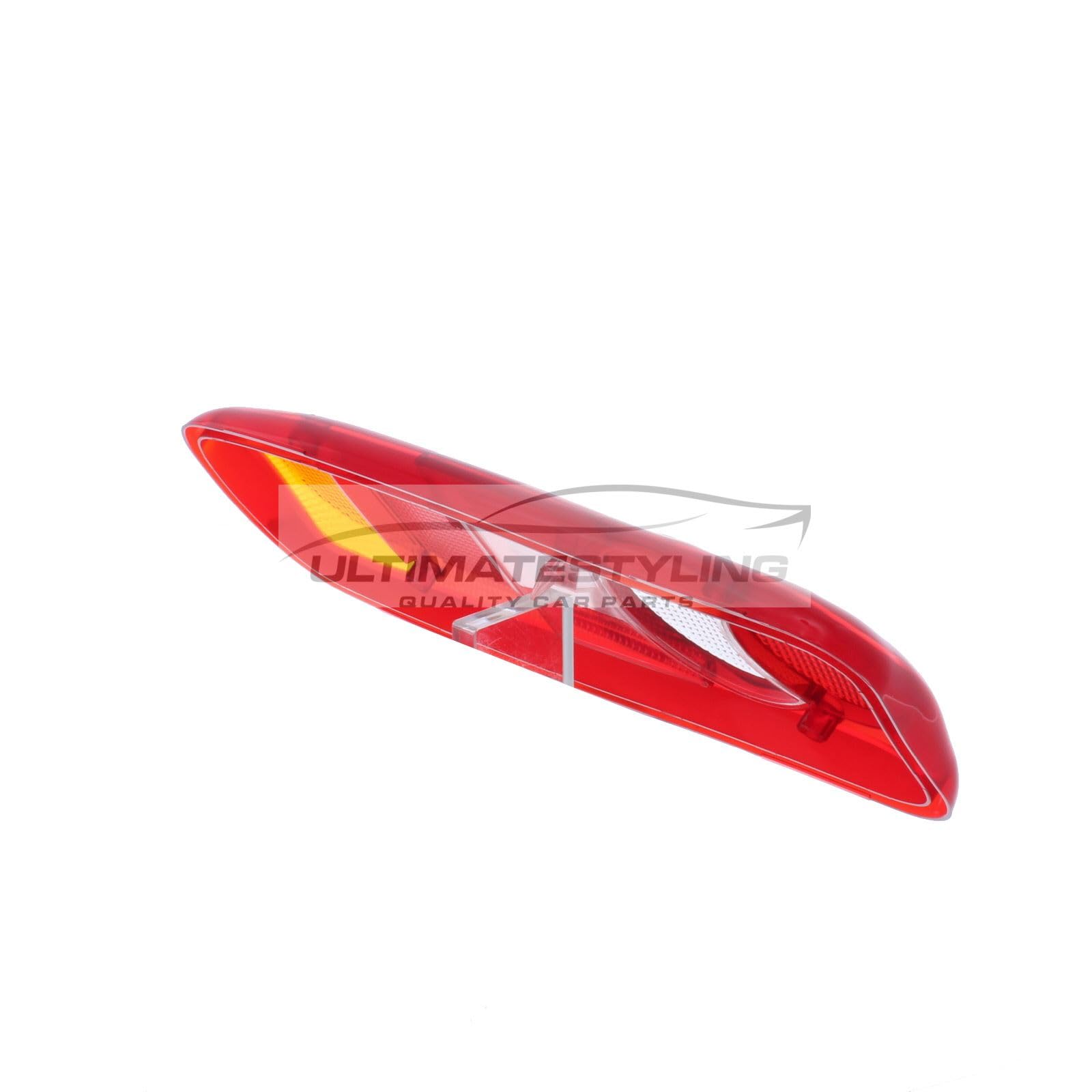 Pair Of Rear Light Lenses – Fits Fiat Ducato Chassis Cab 2012+, Amber Indicators, Screw Mount