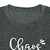 Chaos-Coordinator-Shirts-Women-Funny-Graphic-Mom-Life-T-Shirts-with-Sayings-Short-Sleeve-Tee-Tops Chaos Coordinator Shirts Women Funny Graphic Mom Life T Shirts with Sayings Short Sleeve Tee Tops Dark Gray