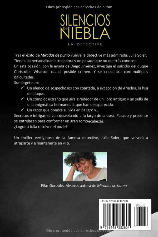 Miniatura 2 de SILENCIOS DE NIEBLA (Trilogía LA DETECTIVE, libro 2 - Novela negra y thriller policiaco superadictivo, repleto de suspense, misterio y acción)