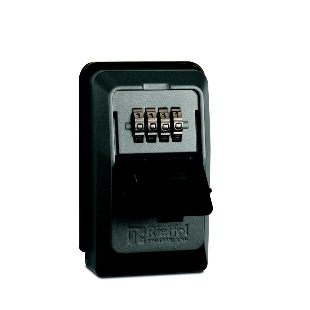 Caja para Llaves Rieffel de Metal Evita Pérdidas Armario Organizador de Pared 5x15x23 cm