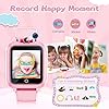 Awatty Kids Smart Watch for Boys Girls, Fashion Smartwatches for 5-12 Year Olds Children, Birthday Gift Toy for Kids, Digital Watch with 14 Puzzle Games and 90° Rotating Camera (Pink) #3