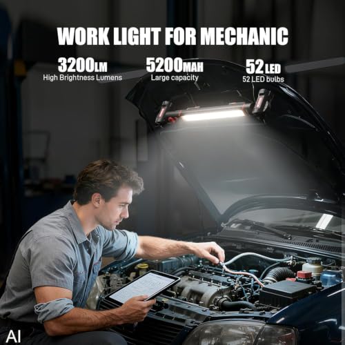 20% Off Ultra-Long Magnetic Work Light for Mechanic - Image 5