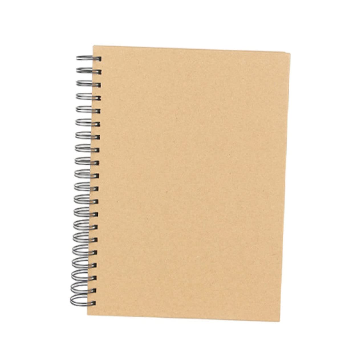 TEHAUX Carnet de Croquis à Spirale, 60 Pages, Papier à Dessin Épais, Pages Vierges, Ouverture à Plat, pour Dessiner et Écrire