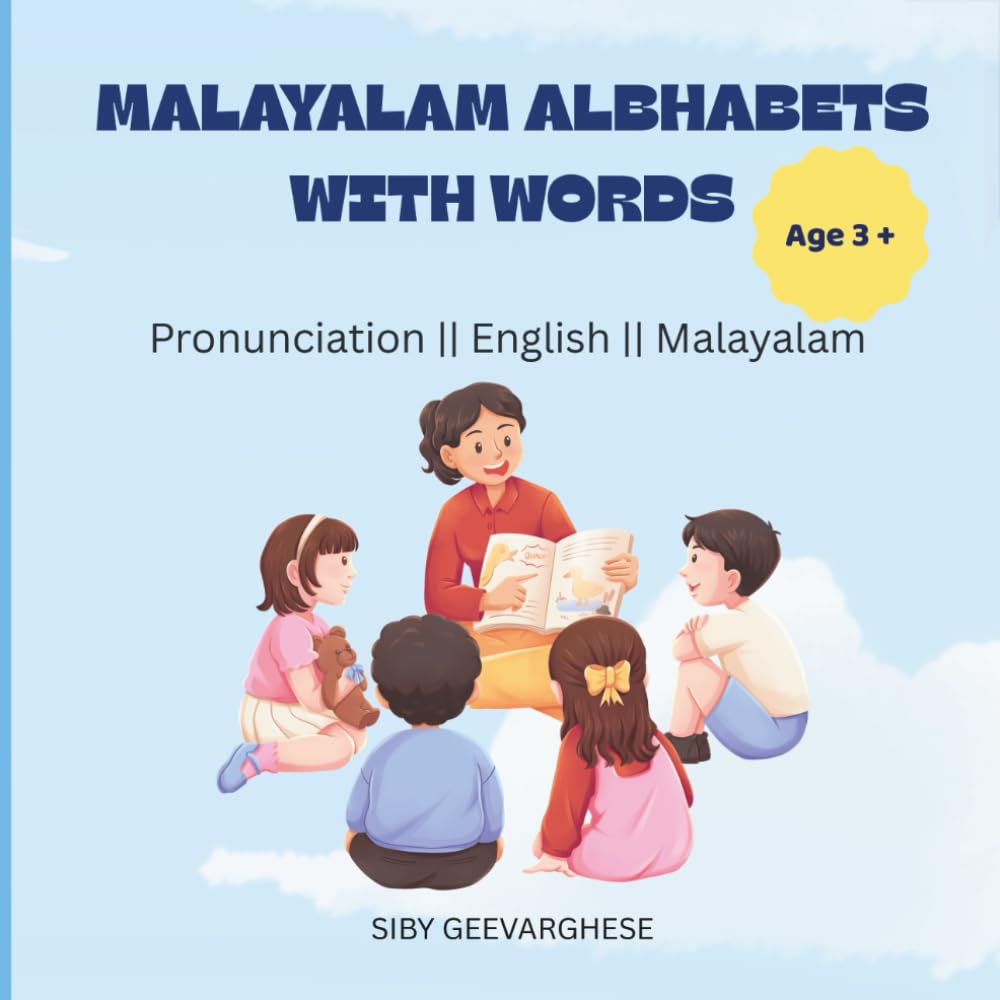 malayalam Alphabets with pronunciation English and Malayalam