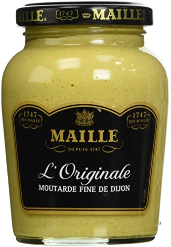 Maille Moutarde Fine de Dijon L'Originale Forte Bocal 215g - Lot de 3