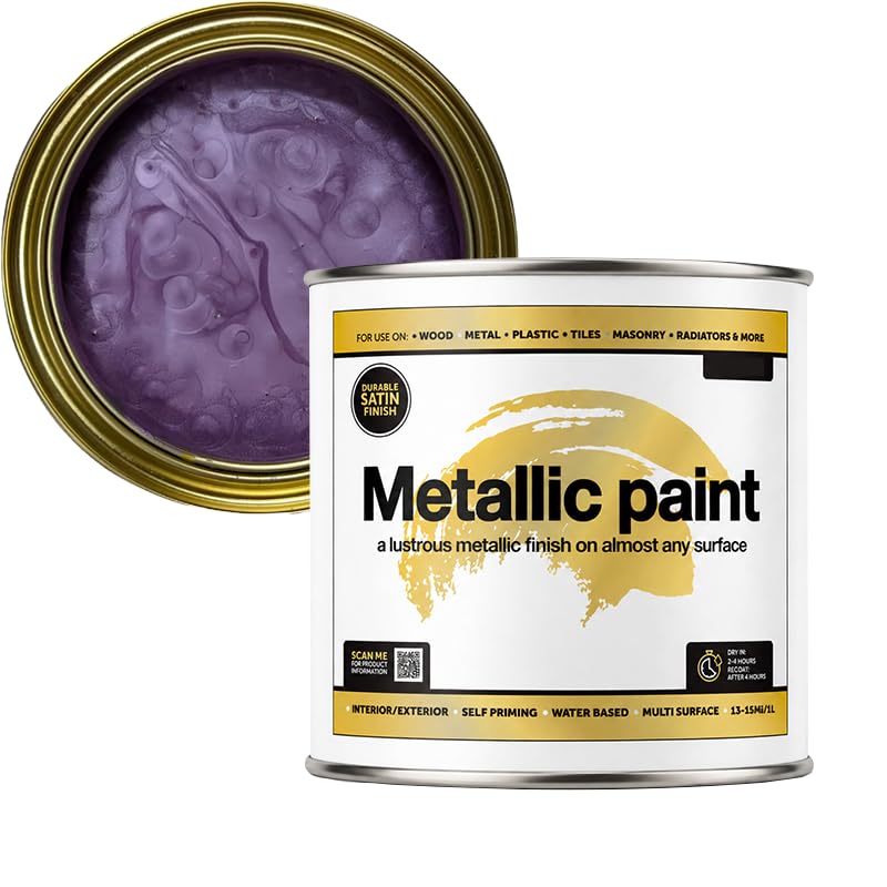 Colour Centre Metallics Paint (Purple Shimmer 11, 2.5 Liters)