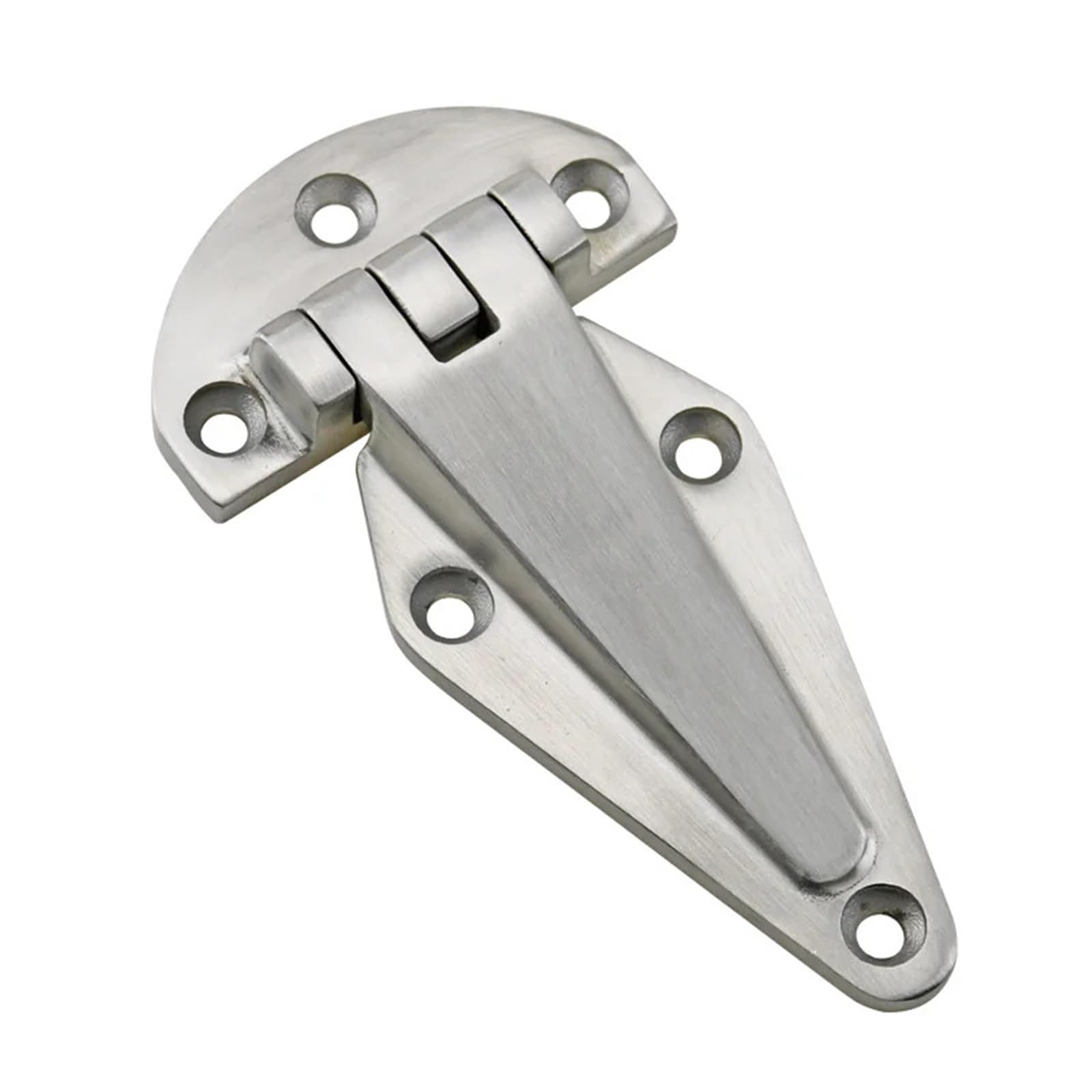 Bisagra de puerta engrosada alta resistencia, acero inoxidable 304, maquinaria industrial grande, 1 unidad(XG02-127)