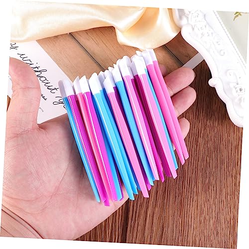 minkissy 30 Pçs Ferramentas De Manicure Empurrador De Cutícula De Unhas Polidor De Bastão De Limpeza