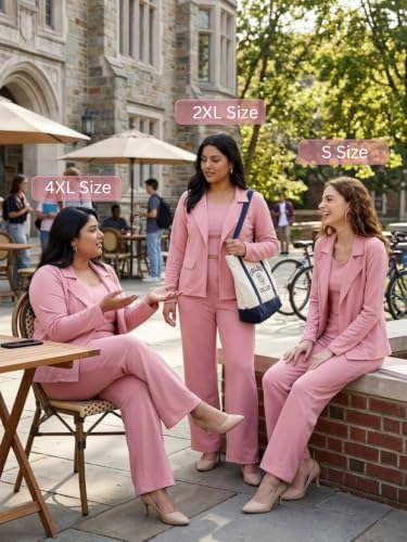 Image of Leriya Fashion Co ord Set for Women Stylish | Lycra Blend Western Blazer Suit 3 Piece Co ord Set | Casual Blazer for Women Stylish Formal Professional Office Wear