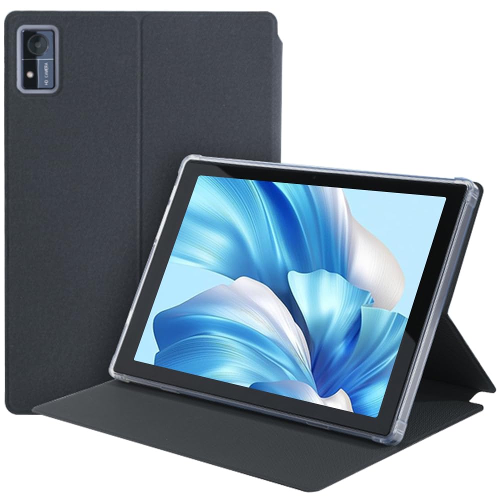 Case for CHUWI Android 13 Tablet Hi10 XPro 10.1 Inch, PU Leather Slim Multi-Viewing Angles Stand Folio Cover with Auto Wake/Sleep Function Soft Back Shell for CHUWI Hi10 XPro Tablet 10.1 Inch
