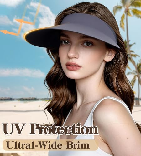 Sombrero ligero plegable para sol con ala ancha miniatura 2